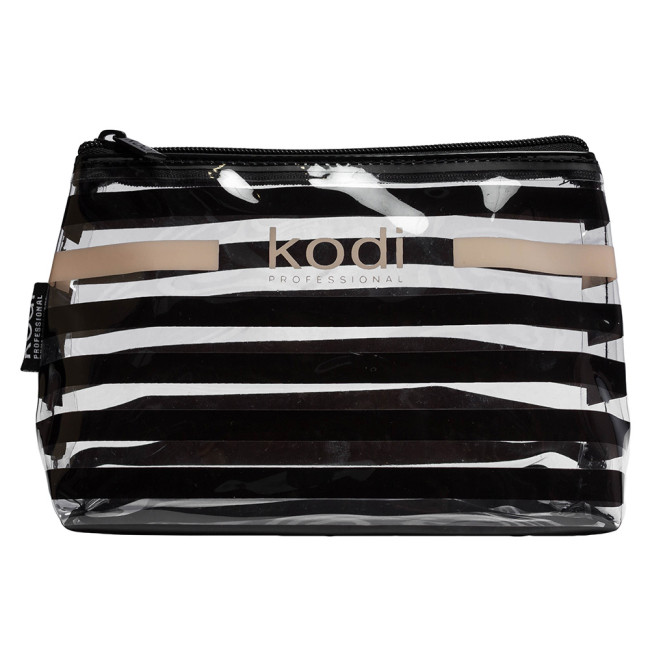 Cosmetic Bag "ZEBRA" Black (small) - Kodi Professional