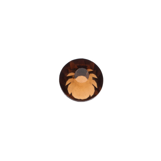 Decorative Crystals "Smoked Topaz", Size SS 10 (200 pcs/pack) - Kodi Professional