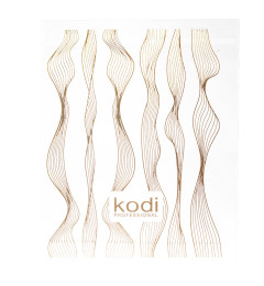 3D Nail Art Sticker (Color: Gold)