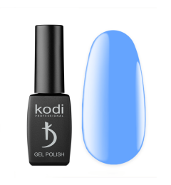 Gel de base en caoutchouc coloré, bleu, 8 ml
