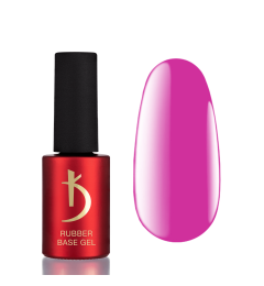 Color Rubber Base Gel, Dragon Fruit, 7 ml