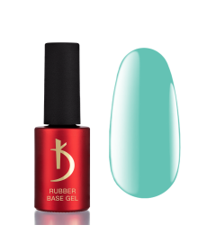 Gel de base en caoutchouc coloré, menthe, 7 ml