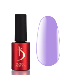 Gel de base en caoutchouc coloré, Purple Haze, 7 ml