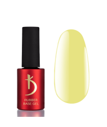 Color Rubber Base Gel, Vanilla, 7 ml