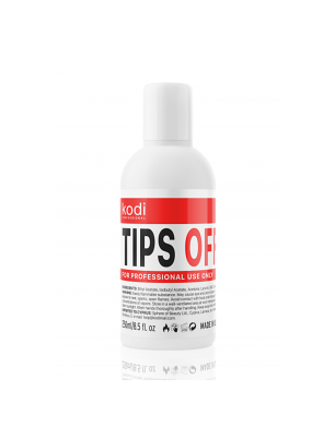 Tips Off - Dissolvant pour vernis gel/acrylique, 250 ml