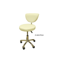 Chaise sans dossier pour maître, couleur : beige