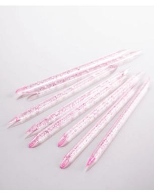 Plastic Sticks for Cuticles (pink)