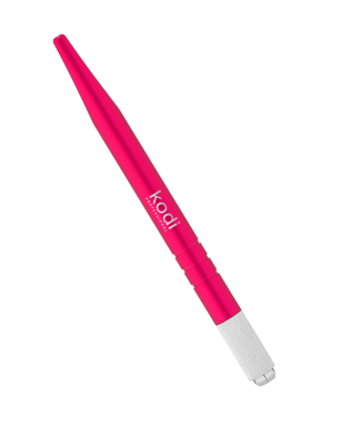 Handle for manual make-up in the box (the color - red, the weight - 17 g.)