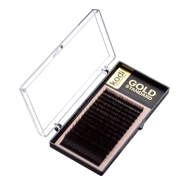 Cils D 0,12 (16 rangs : 14 mm) Gold Standard - Kodi Professional