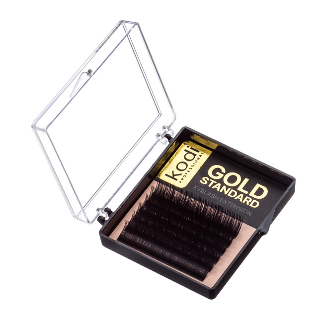 Cils D 0,12 (6 rangs : 14 mm) Gold Standard - Kodi Professional
