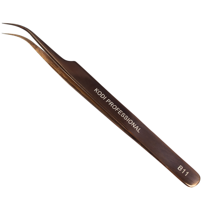 Pince à épiler pour extensions de cils B11 - Kodi Professional