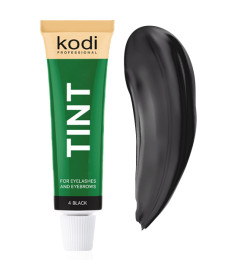 Peinture pour sourcils et cils, couleur : noir (15 ml)
