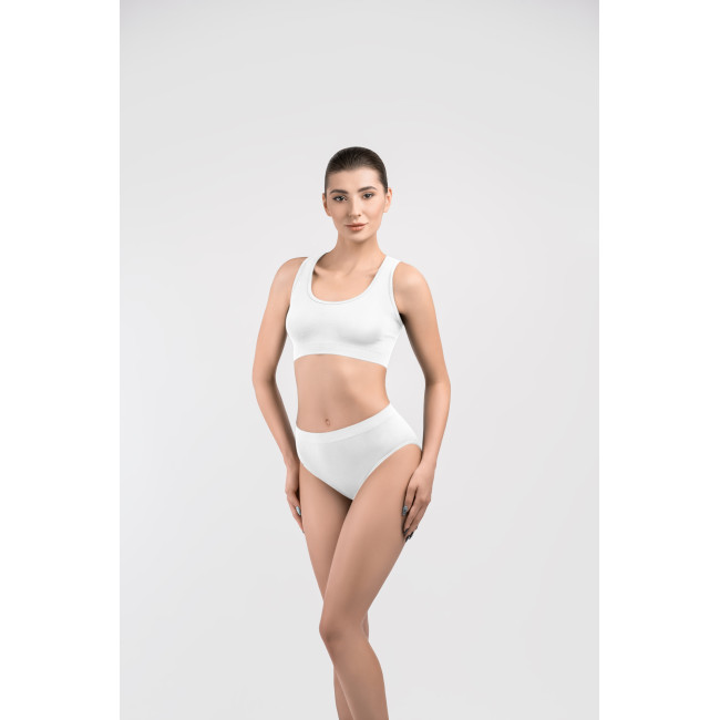 Padded Top (Color: White, Size M) - Kodi Professional
