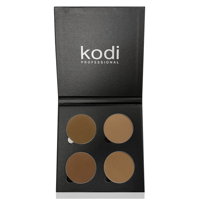 Coffret correcteur « A » pour la correction des ombres et des lumières du visage (4 teintes) - Kodi Professional