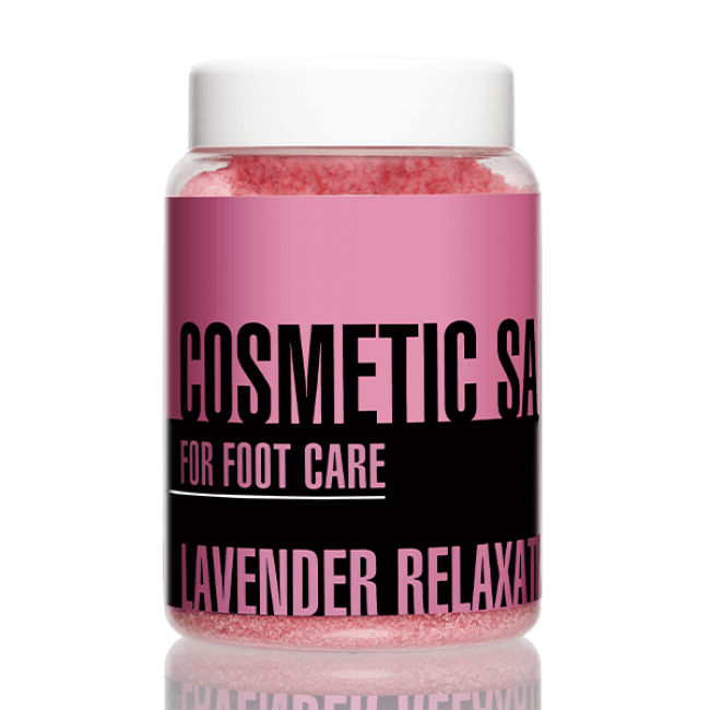 Lavender Relaxation Cosmetic Salt for Feet, 450 g - Kodi Professional
