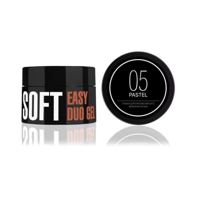 Easy Duo Gel Soft « Pastel » 05 (gel acrylique), 35 g - Kodi Professional