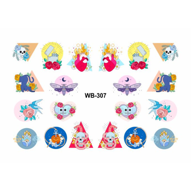 Slider Design with White Backing WB-307 - Kodi Professional