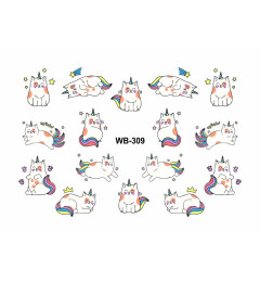 Modèle coulissant avec support blanc WB-309
