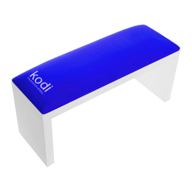 Armrest with White Legs "Electric blue" - Kodi Professional