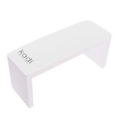 Accoudoir sur pieds blancs, couleur : blanc