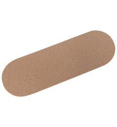 Limes de rechange pour pédicure, grain 100 (couleur : beige, taille 135/44 mm), 25 pièces/paquet