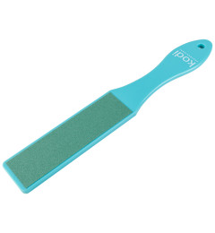 N° 191 Lime à pédicure 120/180 (Couleur : bleu/vert, Dimensions : 270 x 42 x 6 mm)