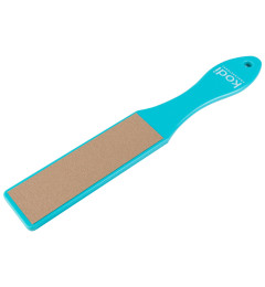 N° 192 Lime à pédicure 120/180 (Couleur : bleu/marron, Dimensions : 270 x 42 x 6 mm)