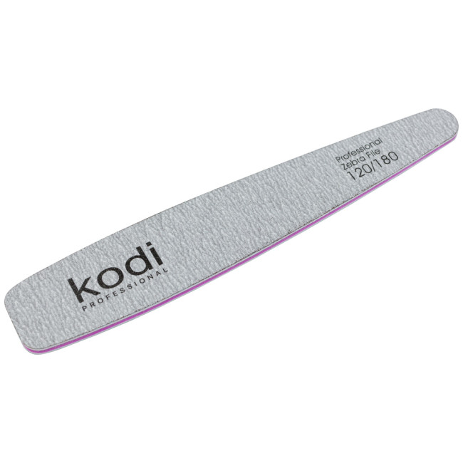 Lime à ongles conique n° 119 120/180 (couleur : gris, taille : 178/32/4) - Kodi Professional