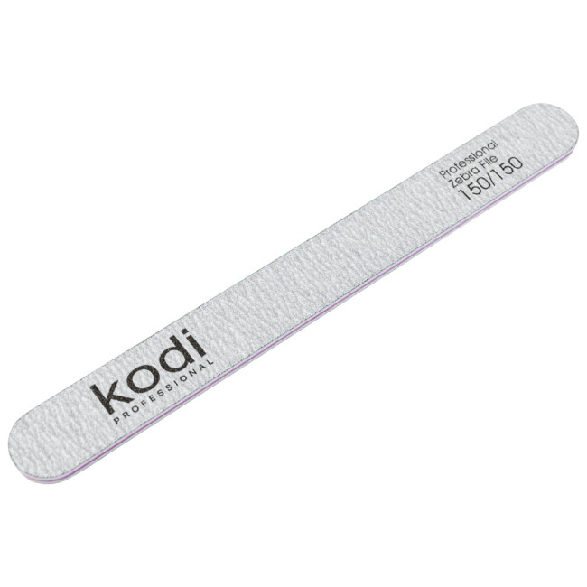 Lime à ongles droite n° 135 150/150 (couleur : gris clair, taille : 178/19/4) - Kodi Professional