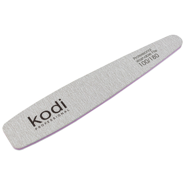 №149 Nail File Cone 100/180 (Color: Light Gray, Size:178/32/4) - Kodi Professional