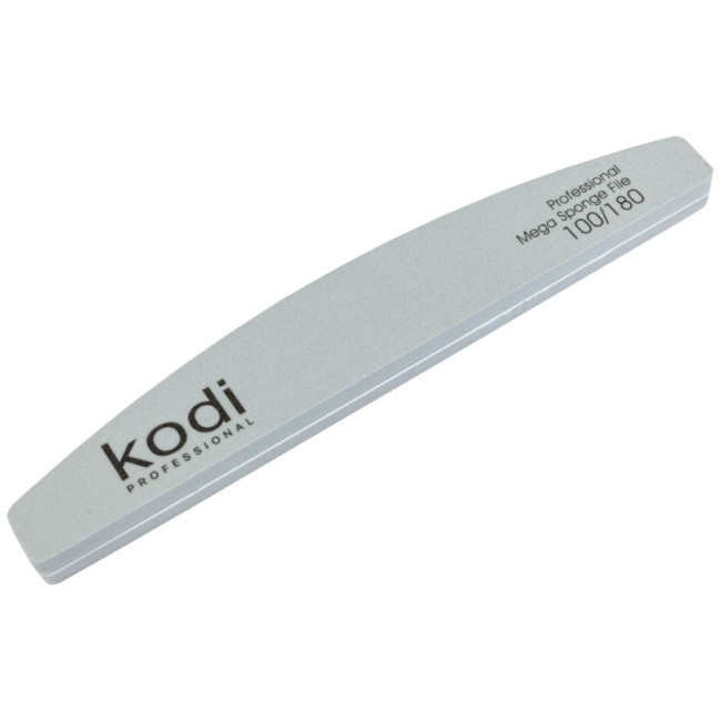 N° 155 Buff « Croissant » 100/180 (Couleur : Gris, Taille : 178/28 / 11,5) - Kodi Professional