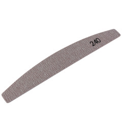 Lime remplaçable n° 182 « Crescent » grain 240 (couleur : marron, taille 178/28 mm), 25 pièces/paquet