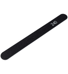 Lime remplaçable n° 185 pour base droite, grain 240 (couleur : noire, taille 178/19 mm), 25 pièces/paquet