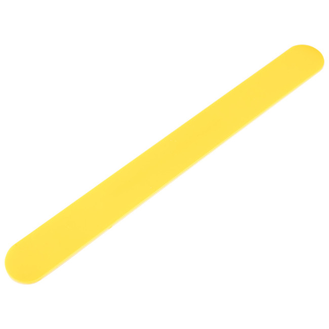 № 186 Plastic Base for Straight Nail File (Color: Yellow, Size: 178/19 mm) - Kodi Professional