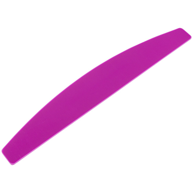№ 188 Plastic Base for Nail File "Crescent" (Color: Fuchsia, Size: 178/28 mm) - Kodi Professional