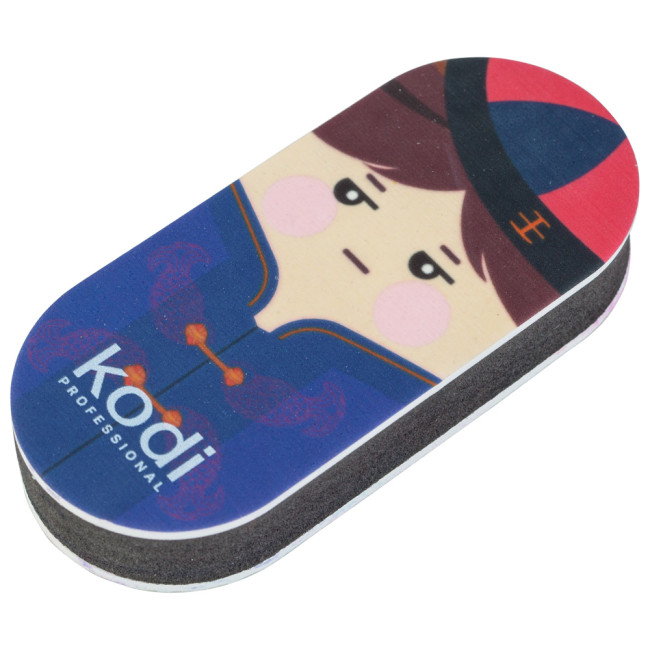 N° 195 Polissoir à ongles pour enfants 400/300 (Impression : Garçon, Taille : 80 * 38 * 14 mm) - Kodi Professional