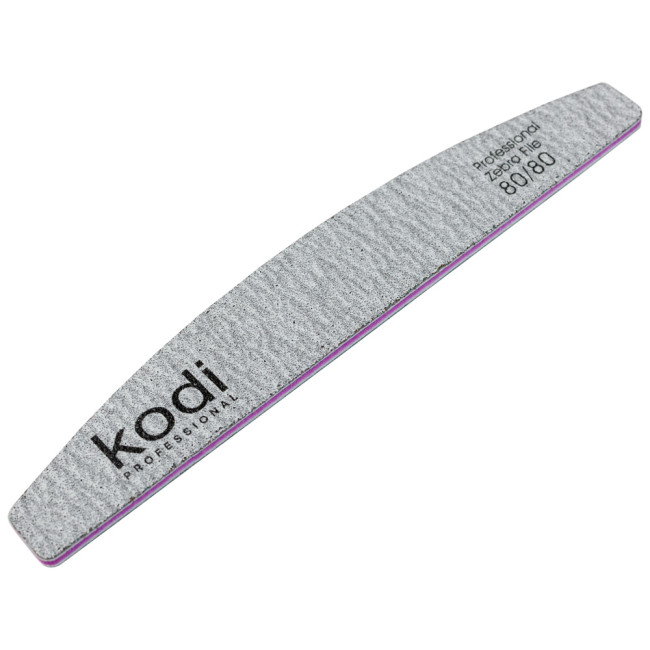 Lime à ongles n° 88 « Crescent » 80/80 (couleur : gris, taille : 178/28/4) - Kodi Professional