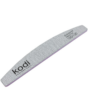 № 89 Nail File "Crescent" 100/100 (Color: Gray, Size: 178/28/4)