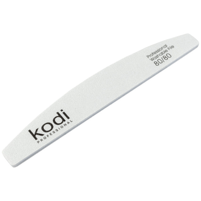 Lime à ongles n° 9 « Crescent » 80/80 (couleur : blanche, taille : 178/28/4) - Kodi Professional