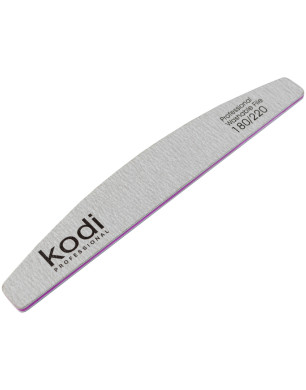 № 95 Nail File "Crescent" 180/220 (Color: Gray, Size: 178/28/4)
