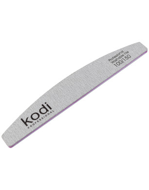№ 96 Nail File "Crescent" 100/150 (Color: Gray, Size: 178/28/4)