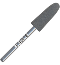 Polisher silicone, rounded cone, medium abrasive, d=6,5 mm, length of working part 17 mm, S_404_K
