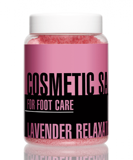 Lavender Relaxation Cosmetic Salt for Feet, 450 g
