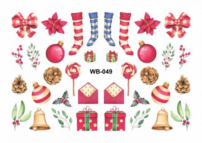 Slider Design with White Backing WB-049
