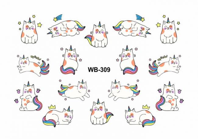 Modèle coulissant avec support blanc WB-309