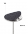 Disc 26 mm (black, 100 grit, without soft layer, 50 pcs.)