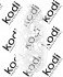Top Coat non collant Kodi professionnel - ART 04, 7 ml