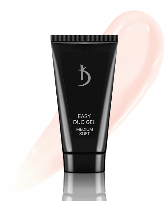 Professional acrylic gel system Easy duo gel Medium Soft Art №04, 30 g