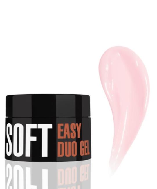 Professional Acrylic Gel System Easy Duo Gel Soft (Color: Silk Cloud), 14 g 