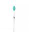 Brosse exfoliante en silicone pour le visage (couleur : verte)